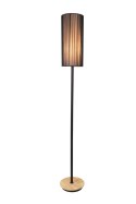 LAMPA PODŁOGOWA KIOTO 1 CZARNY