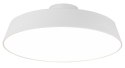 LAMPA SUFITOWA ORLANDO 1 SATYNOWY BIAŁY 30