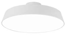 LAMPA SUFITOWA ORLANDO 1 SATYNOWY BIAŁY 30