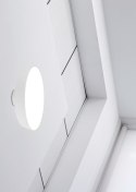 LAMPA SUFITOWA ORLANDO 1 SATYNOWY BIAŁY 30