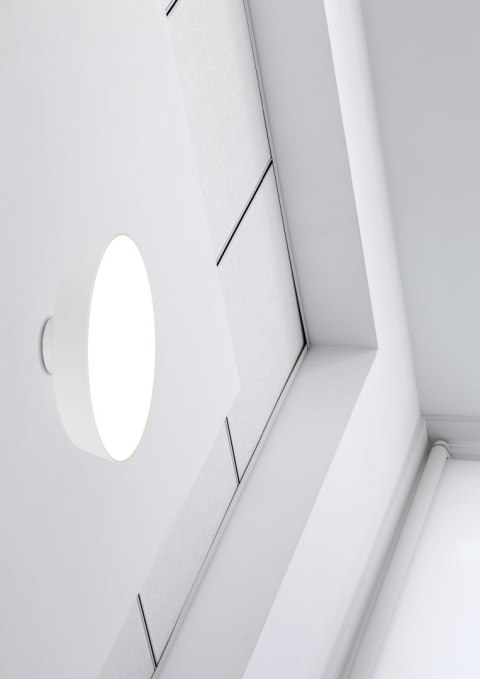 LAMPA SUFITOWA ORLANDO 1 SATYNOWY BIAŁY 30
