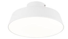 LAMPA SUFITOWA ORLANDO 1 SATYNOWY BIAŁY 40