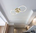 RODOS LAMPA SUFITOWA PLAFON 68X30 35W LED ZŁOTY 4000K APETI