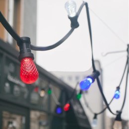 GIRLANDA ŚWIETLNA ZEWNĘTRZNA ROZSTAW 1M 25XMAX