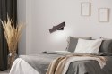 NICOLETTA 2 LAMPA KINKIET 6W LED 4000K BRĄZOWY