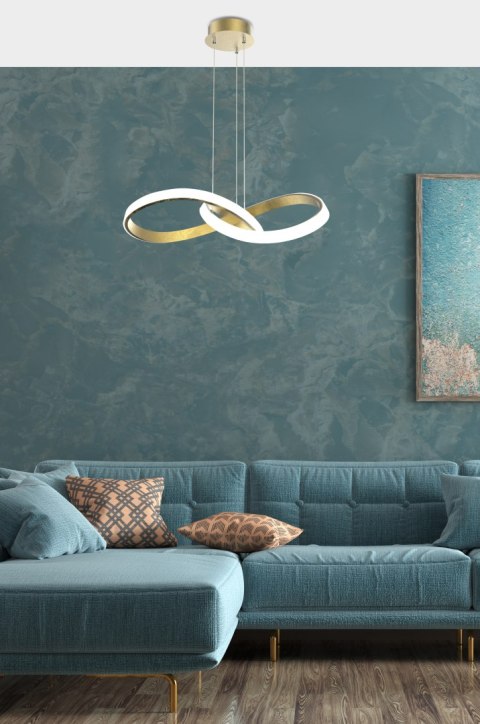 PAROS ZWIS 61 34W LED ZŁOTY 4000K