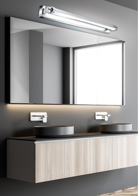 SWING KINKIET 7W LED CHROMOWY ZMIENNA BARWA 3000/4000/6500K