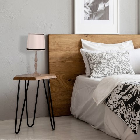 CARDINALE lampa sto³owa h-58 cm ciemny szary 1x40 E27 aba¿ur be¿owy