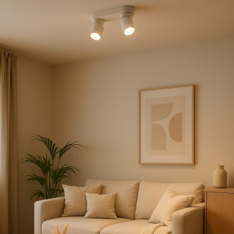 Light Prestige Pointa 3 spot biały 3xGU10