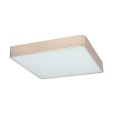 Quattro lampa sufitowa plafon kwadrat per³owy 35x35 18W LED 4000K klosz bia³y