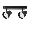 Light Prestige Dravo 2 spot czarny 2xGU10