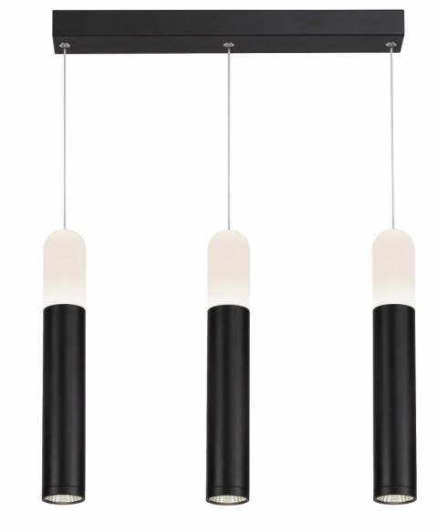 Light Prestige Lampa wisząca Fano czarna LED 3000K