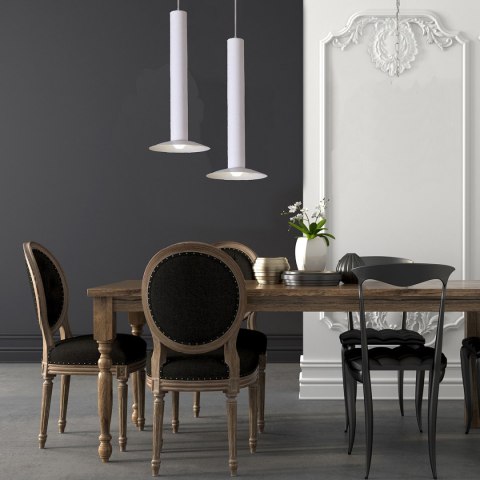 Light Prestige Lampa wisząca Hat 1 biała LED 3000K