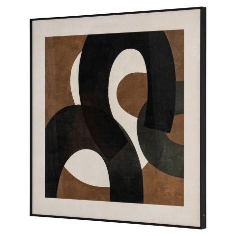 RICHMOND obraz EUPHORIA LEFT 80x80 cm brązowy