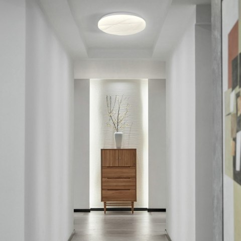 Light Prestige Plafon Moluna 33 cm biały LED 4000K