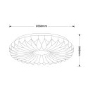 Light Prestige Plafon Zivora 33 cm biały LED 4000K