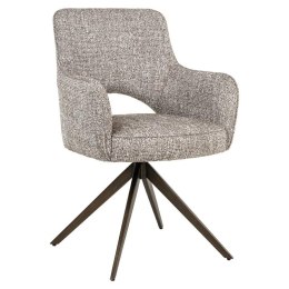 RICHMOND krzesło obrotowe GINERVA earth tweed