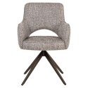 RICHMOND krzesło obrotowe GINERVA earth tweed