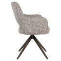 RICHMOND krzesło obrotowe GINERVA earth tweed
