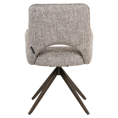 RICHMOND krzesło obrotowe GINERVA earth tweed