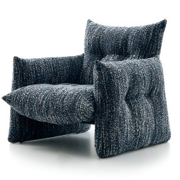 Designerski fotel Flen ML Velvet - modny fotel do salonu