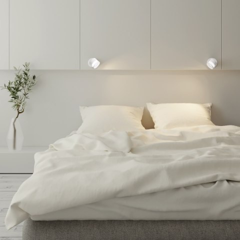 Light Prestige Spot Kendal 2 transparetny / biały GX53