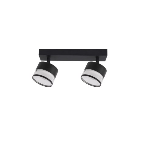 Light Prestige Spot Kendal 2 transparetny / czarny GX53