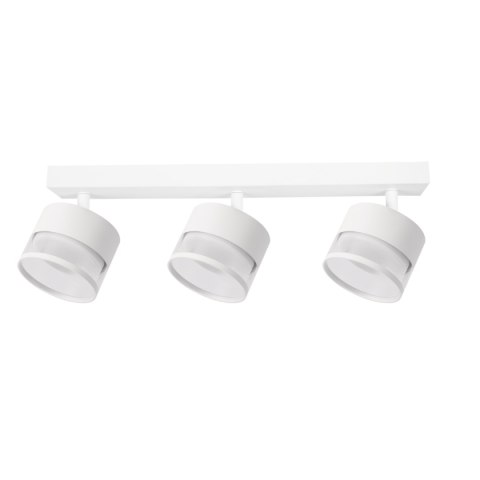 Light Prestige Spot Kendal 3 transparetny / biały GX53