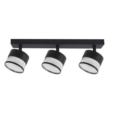 Light Prestige Spot Kendal 3 transparetny / czarny GX53
