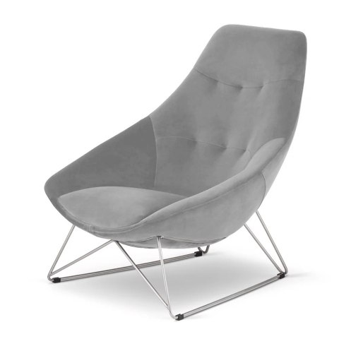 Designerski fotel Kalmar XZ Czarny - elegancki, miękki i ponadczasowy design