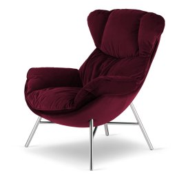 Fotel Sveg XZ Bordowy - wyjątkowy design i wygoda
