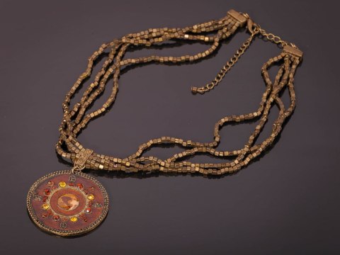 Biżuteria indyjska -naszyjnik