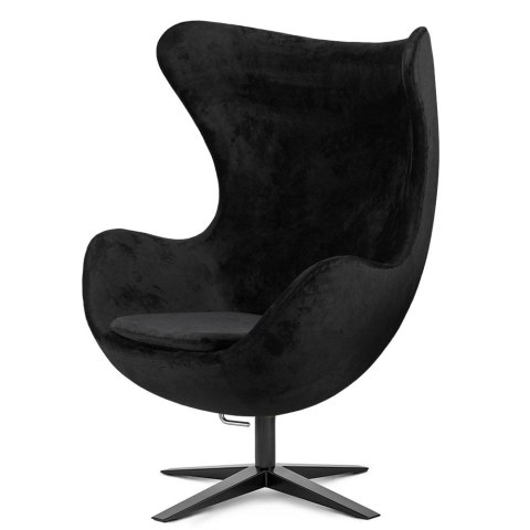Fotel relaksacyjny Egg Jajo Velvet Treviso - Stylowy i designerski do salonu i gabinetu