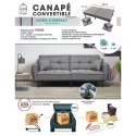 Sofa rozkładana Lurif szara