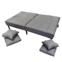 Sofa rozkładana Lurif szara