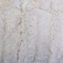 Koc Furry 120x150cm biały z uchwytem