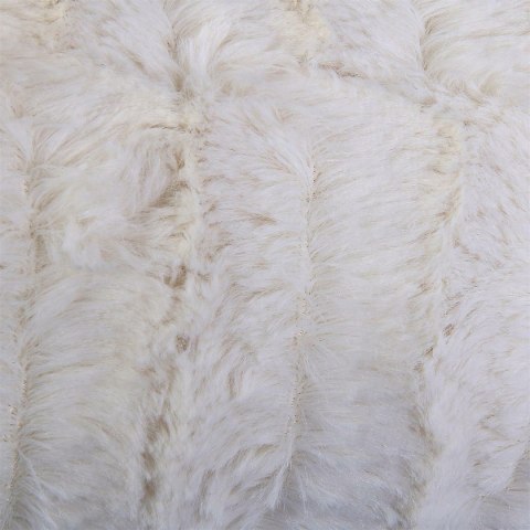 Koc Furry 120x150cm biały z uchwytem