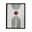 Obraz Art-deco 60x45cm czarna ramka