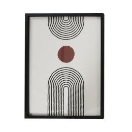 Obraz Art-deco 60x45cm czarna ramka