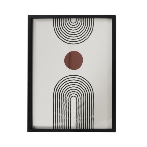 Obraz Art-deco 60x45cm czarna ramka