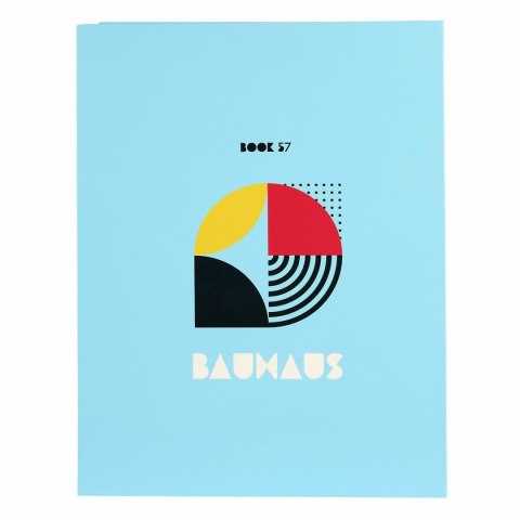 Pudełko książka Bauhaus niebieska