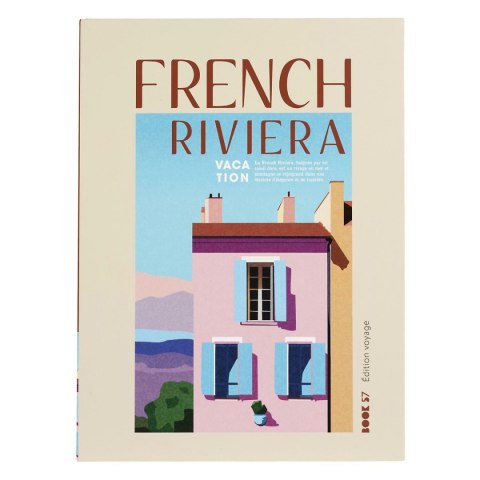 Pudełko książka French biała