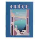 Pudełko książka Grece niebieska