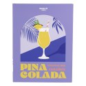 Pudełko książka Pinacolada fioletowa