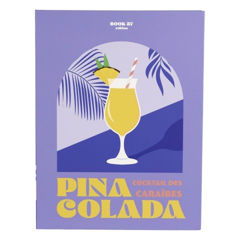 Pudełko książka Pinacolada fioletowa