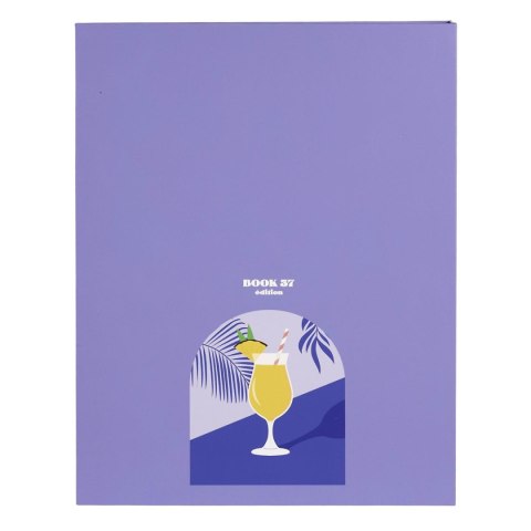 Pudełko książka Pinacolada fioletowa