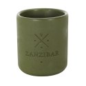 Świeca Earth Zanzibar zielona