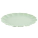 Talerz obiadowy Iris 25,5cm zielony jasny