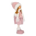 Figurka dziewczynka 38cm różowa