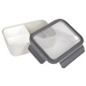 Lunch box Clip szary